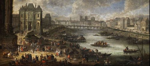 View of Paris by Pieter Casteels II (fl. 1673–1700)