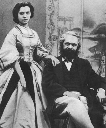 Karl Marx and Jenny von Westphalen were married in 1836